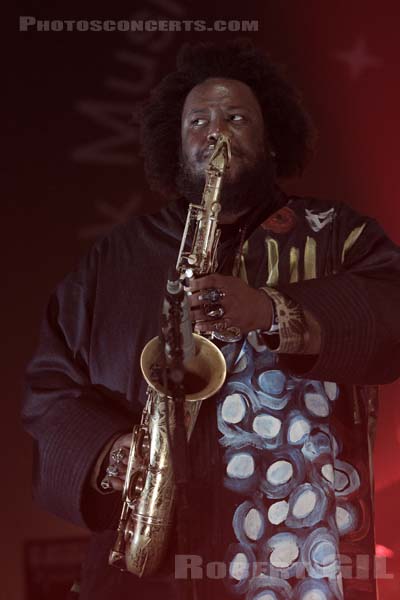 KAMASI WASHINGTON - 2017-11-03 - PARIS - Grande Halle de La Villette - 